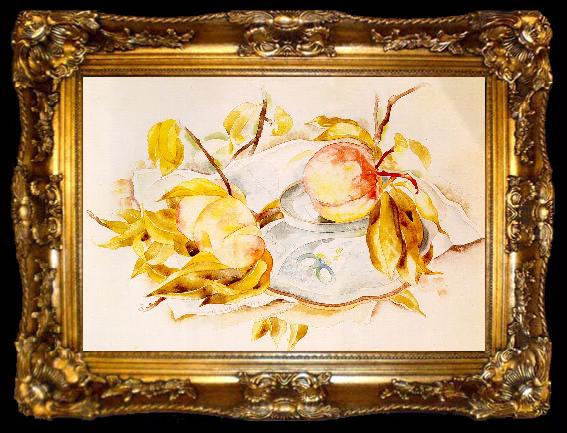 framed  Demuth, Charles Peaches, ta009-2